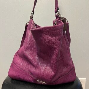 Coach Leather Shoulder Bag